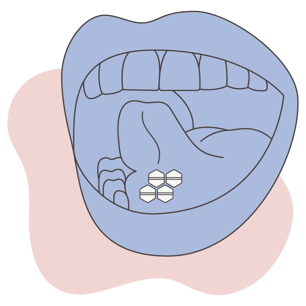 How to take misoprostol sublingually (under the tongue)